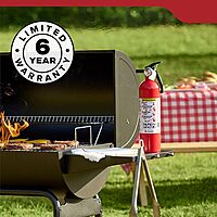 Kidde, FA110G, Multi Purpose Fire Extinguisher for Home, Office, Dorm, Residential, 1A10BC 1 Pack