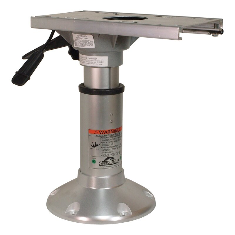Springfield 1250456-L Heavy-Duty Mainstay Adjustable Pedestal - 10" to 12"