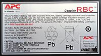 APC UPS Battery Replacement, APCRBC140, for APC Smart-UPS Models SRT10KRMXLI, SRT10KRMXLT, SRT10KRMXLT-10KTF, SRT10KXLI, SRT6KRMXLT, SRT6KXLT, SRT8KXLT