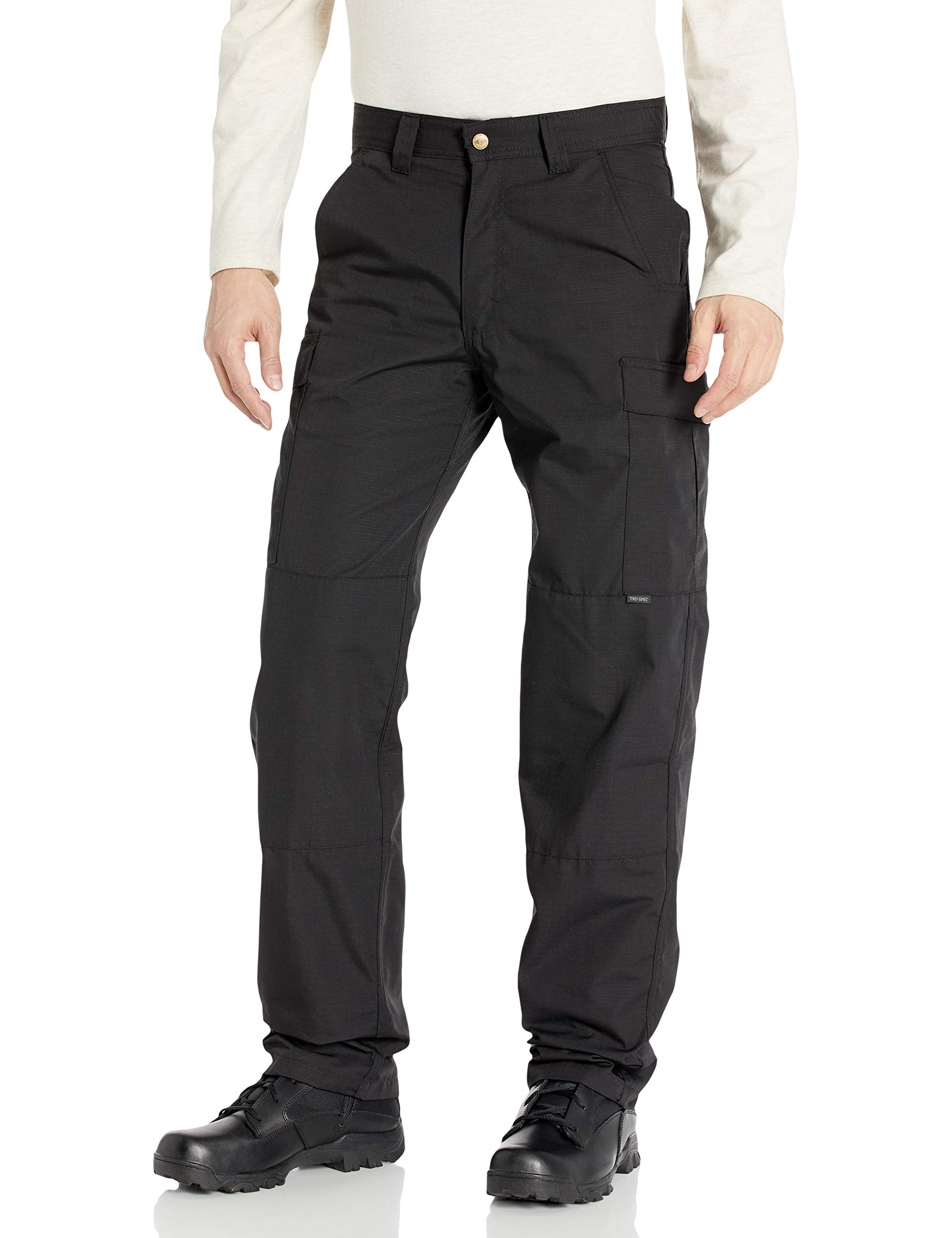 TRU-SPEC Men's 24-7 Series Simply Tactical Cargo Pocket Pants, Polyester/Cotton Rip-Stop