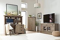 Sauder Harbor View Multipurpose Storage Tall Pantry Cabinet