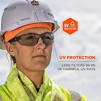 Ergodyne Skullerz VALI Frameless Safety Glasses
