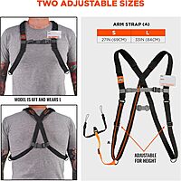 Ergodyne Squids 3138 Padded Barcode Scanner Harness and Lanyard
