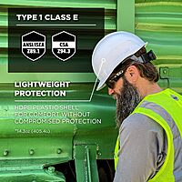 Ergodyne Skullerz 8967 Lightweight Cap-Style Hard Hat - Type 1, Class E