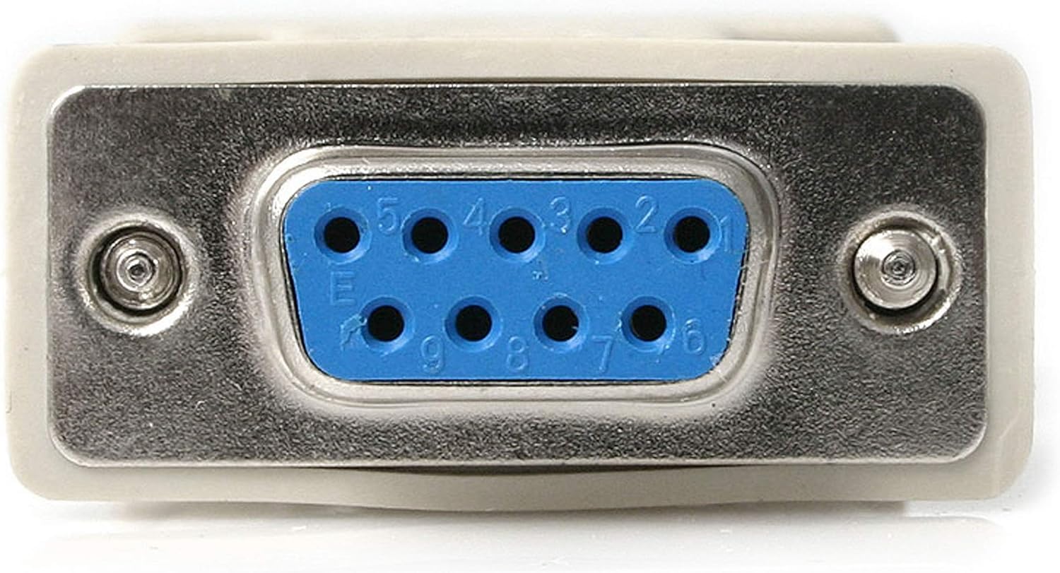 StarTech.com DB9 RS232 Serial Null Modem Adapter - F/F - NM9FF (Pack of 2)