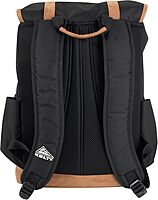 Kelty 18 Inch Laptop Travel Backpack, Drawstring Anti-Theft Backpack with Laptop Compartment, Side Pockets for Men, Women (Black Travel Rucksack)