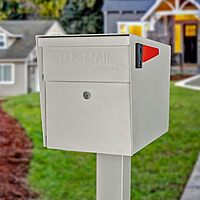 Mail Boss Curbside Locking Security Mailbox