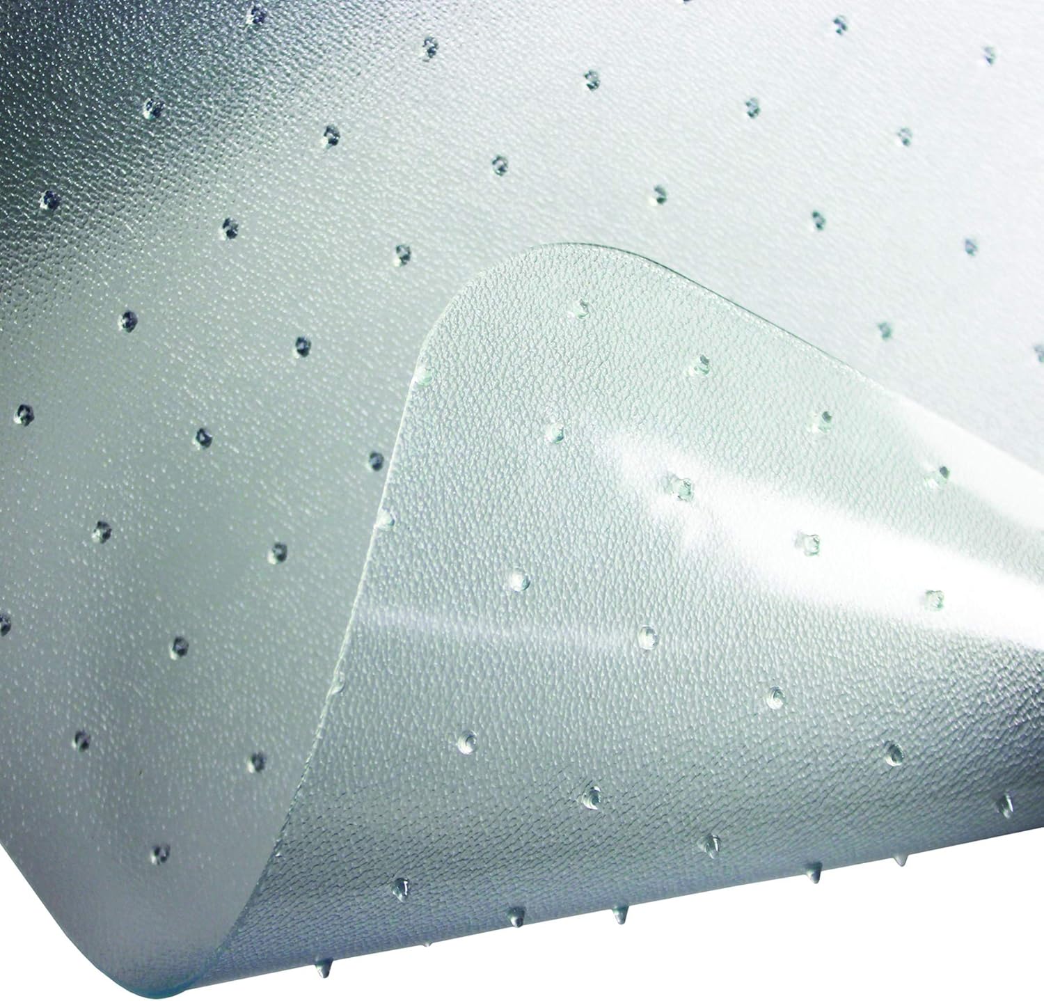 FLOORTEX Polycarbonate Rectangular Chair Mat for High/Thick Pile Carpets