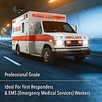 Honeywell NIOSH-Approved N95 Respirator Mask with Exhalation Valve for Airborne Particulates (RWS-54006)