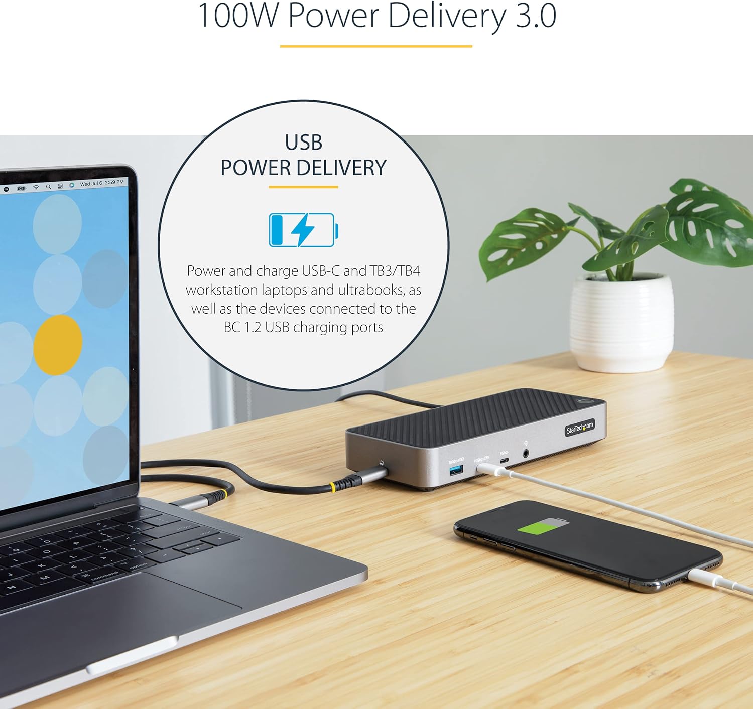 StarTech.com Universal USB-C and Thunderbolt Docking Station