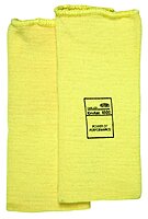 MCR Safety 9370 Kevlar Regular Weight 24 Gauge Plain Sleeve, Yellow, 8-Inch, 1-Pair