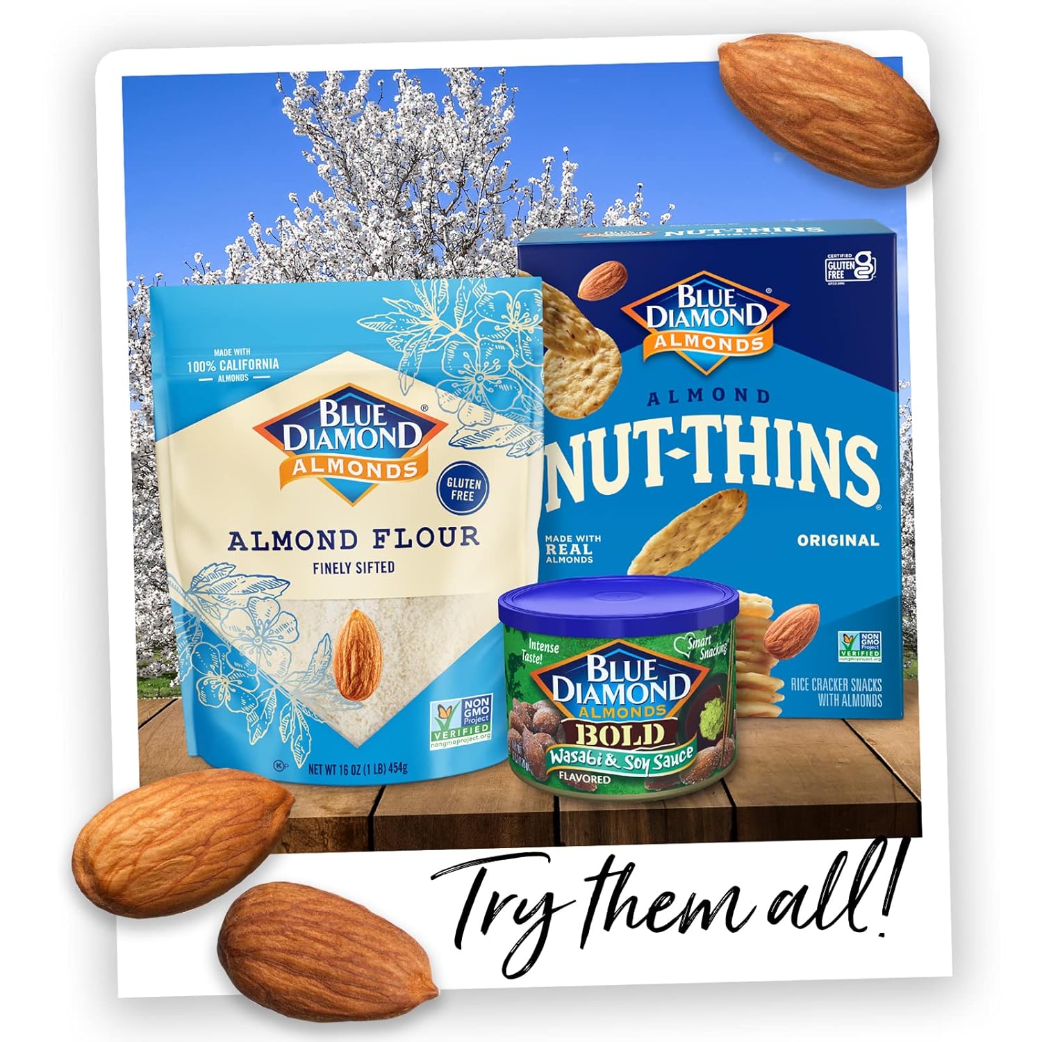BLUE DIAMOND Almonds Single-Serve Snack Nuts