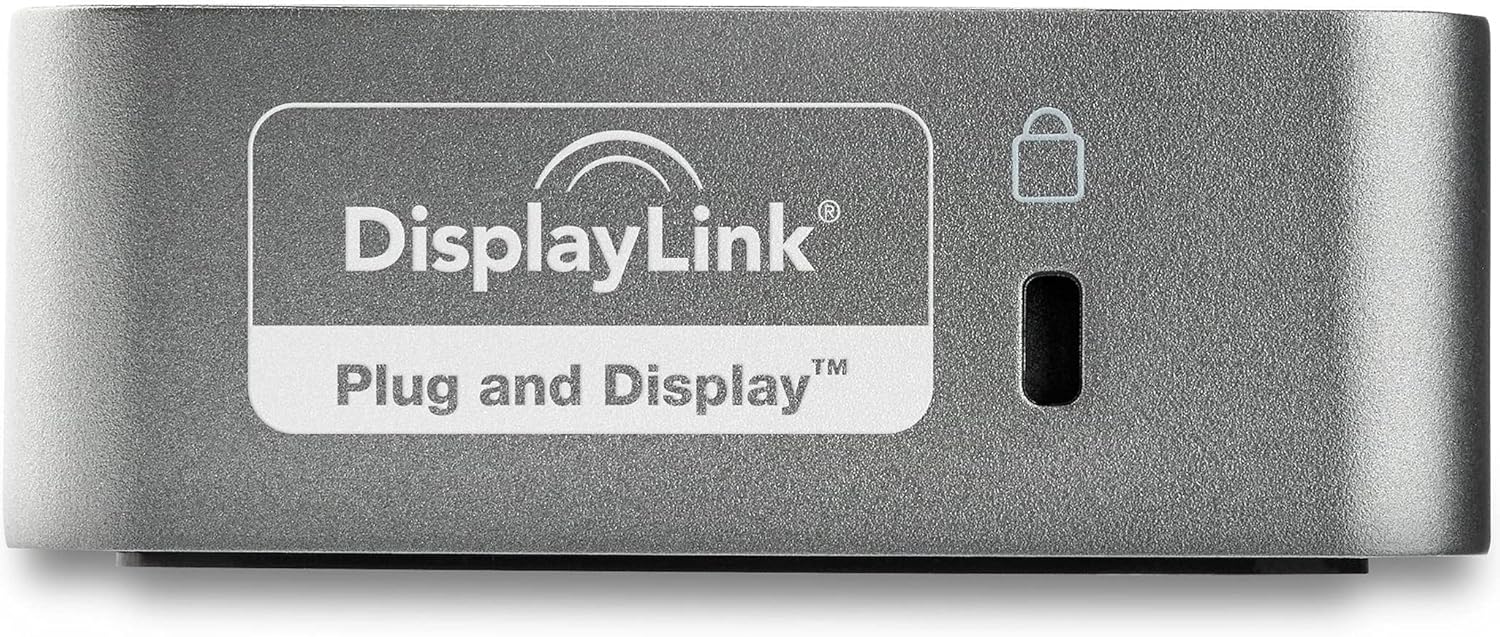 StarTech.com USB-C Dock - Dual Monitor 1080p HDMI Laptop Docking Station - 65W Power Delivery - 1x USB-C, 3x USB