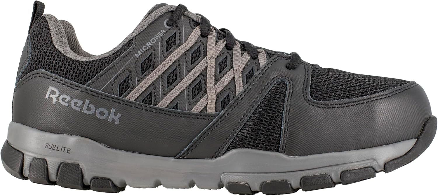 Reebok RB416 Sublite Work Safety Athletic Slip-On Shoe
