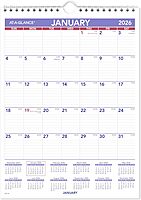 AT-A-GLANCE Monthly Wall Calendar