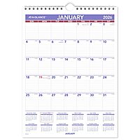 AT-A-GLANCE Monthly Wall Calendar