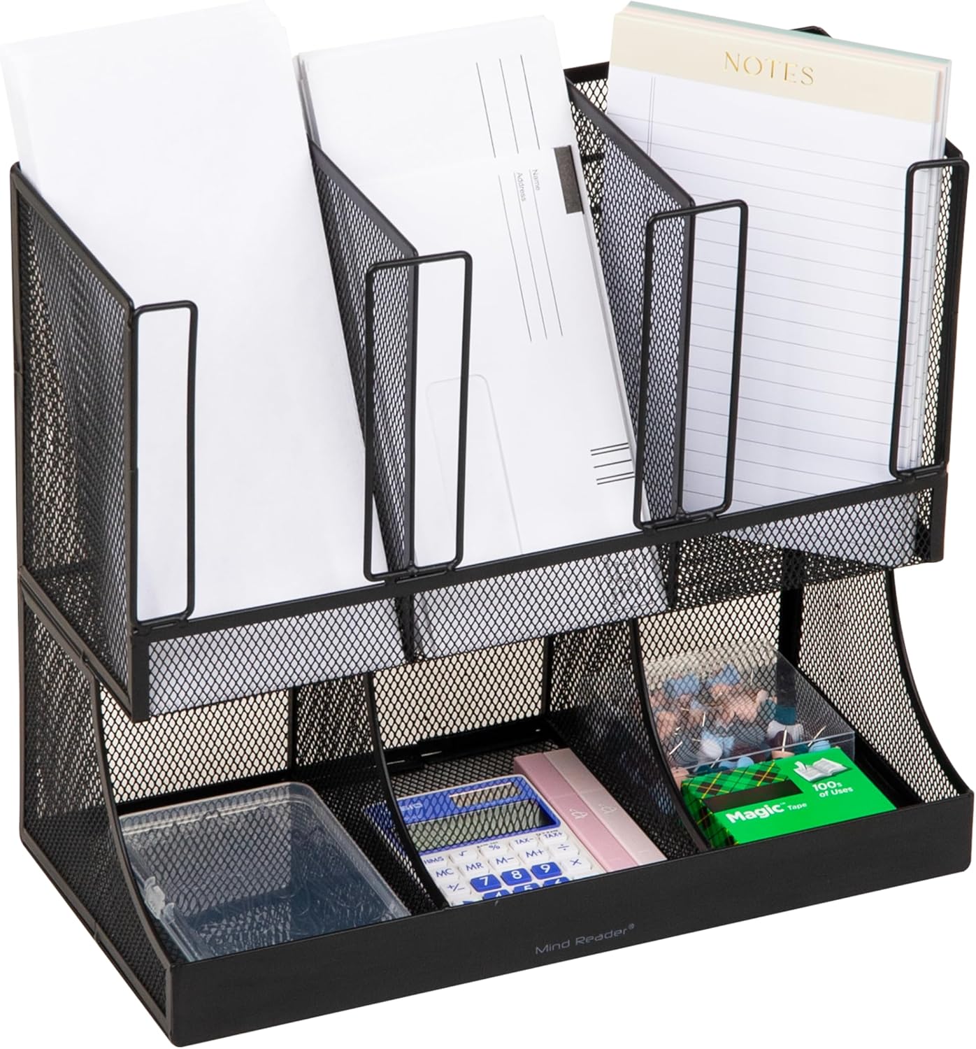 MIND READER Countertop Coffee and Condiment Organizer