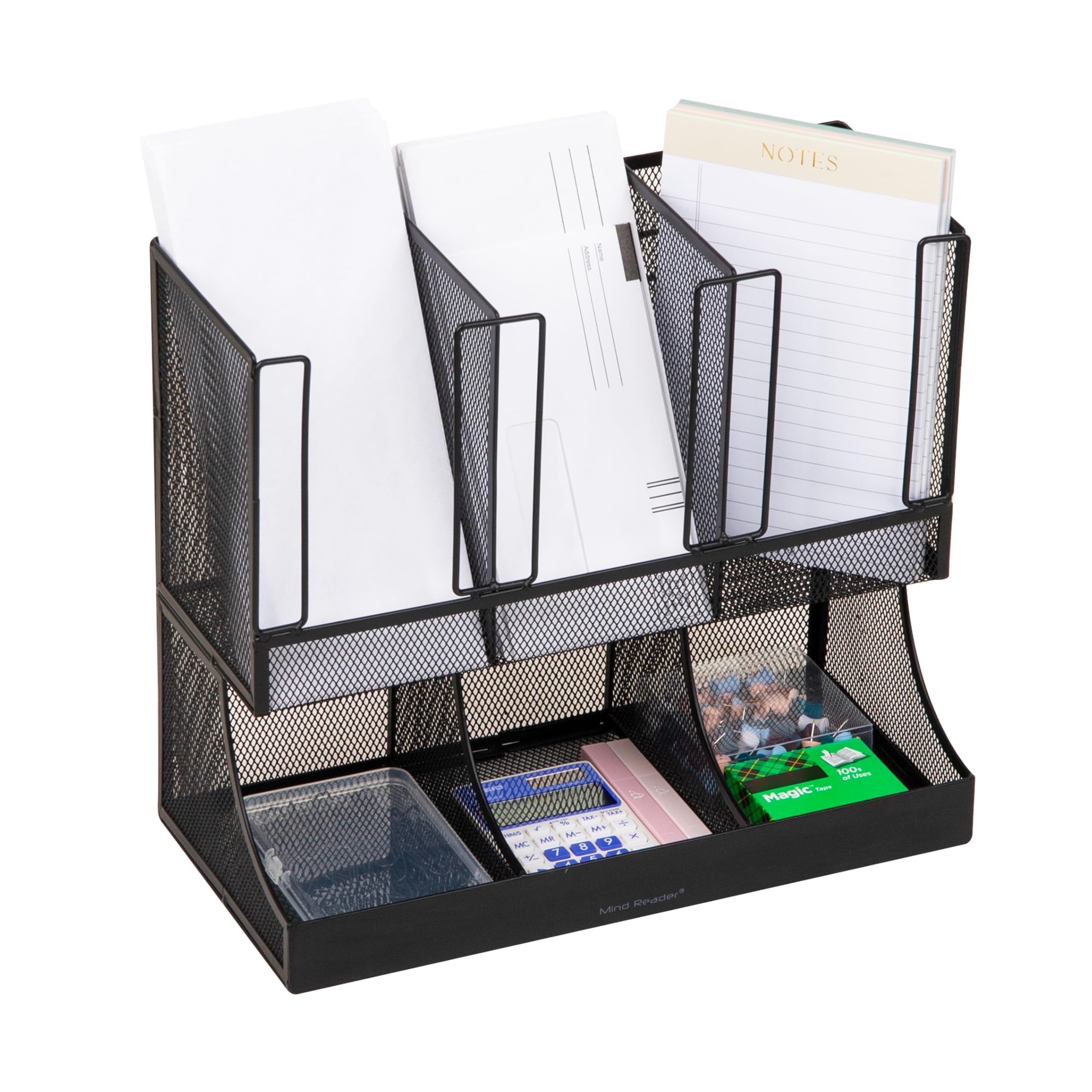 MIND READER Countertop Coffee and Condiment Organizer