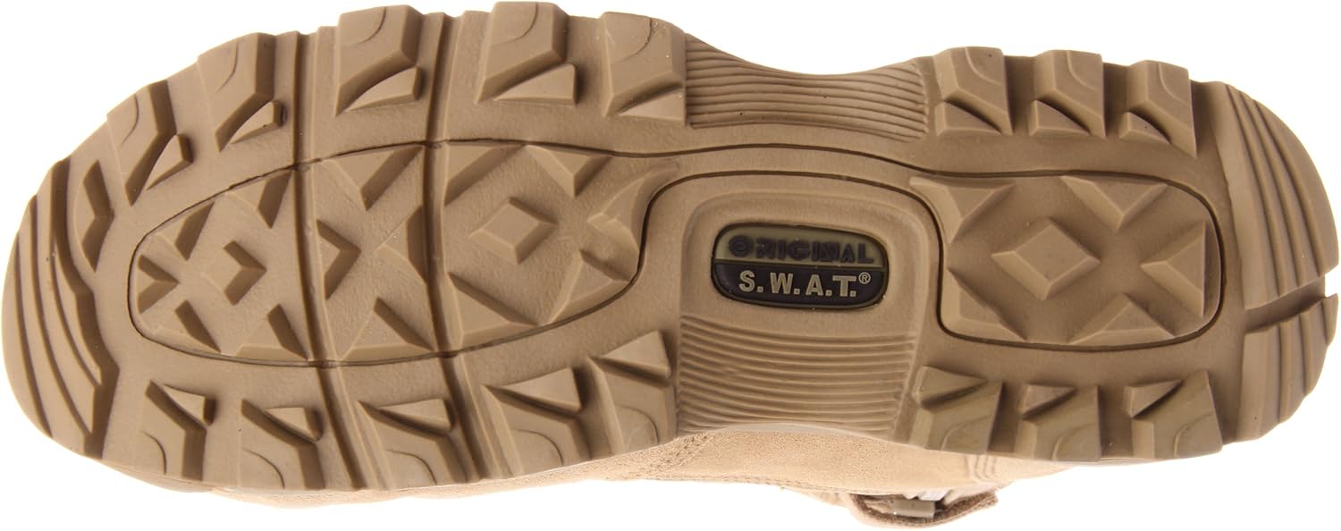 ORIGINAL S.W.A.T. Classic 9" Side-Zip Safety Toe Boots – Suede Leather