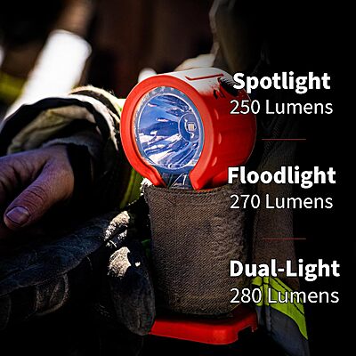 Nightstick INTRANT DUO TURBO Intrinsically Safe Dual-Light Angle Light - 4 AA