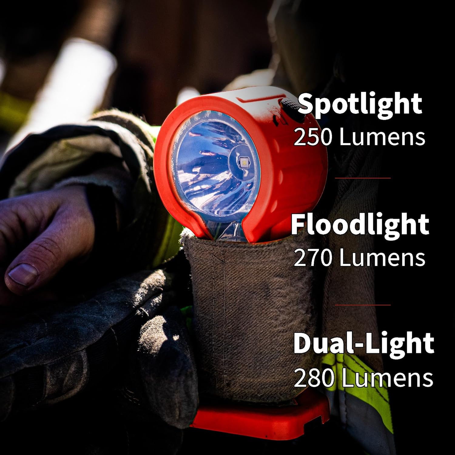 Nightstick INTRANT DUO TURBO Intrinsically Safe Dual-Light Angle Light - 4 AA