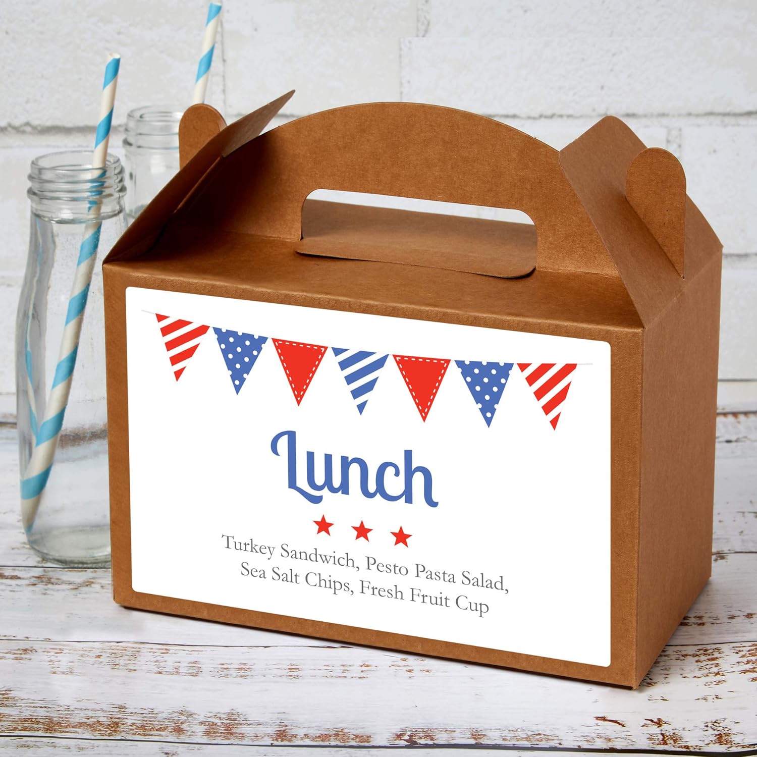 Avery Matte White Rectangle Labels, Sure Feed Technology, 5" x 6"