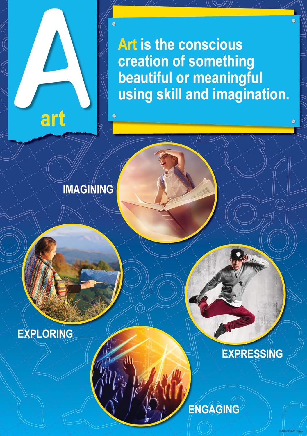 Barker Creek STEM/STEAM Poster Set 13-3/8" x 19"