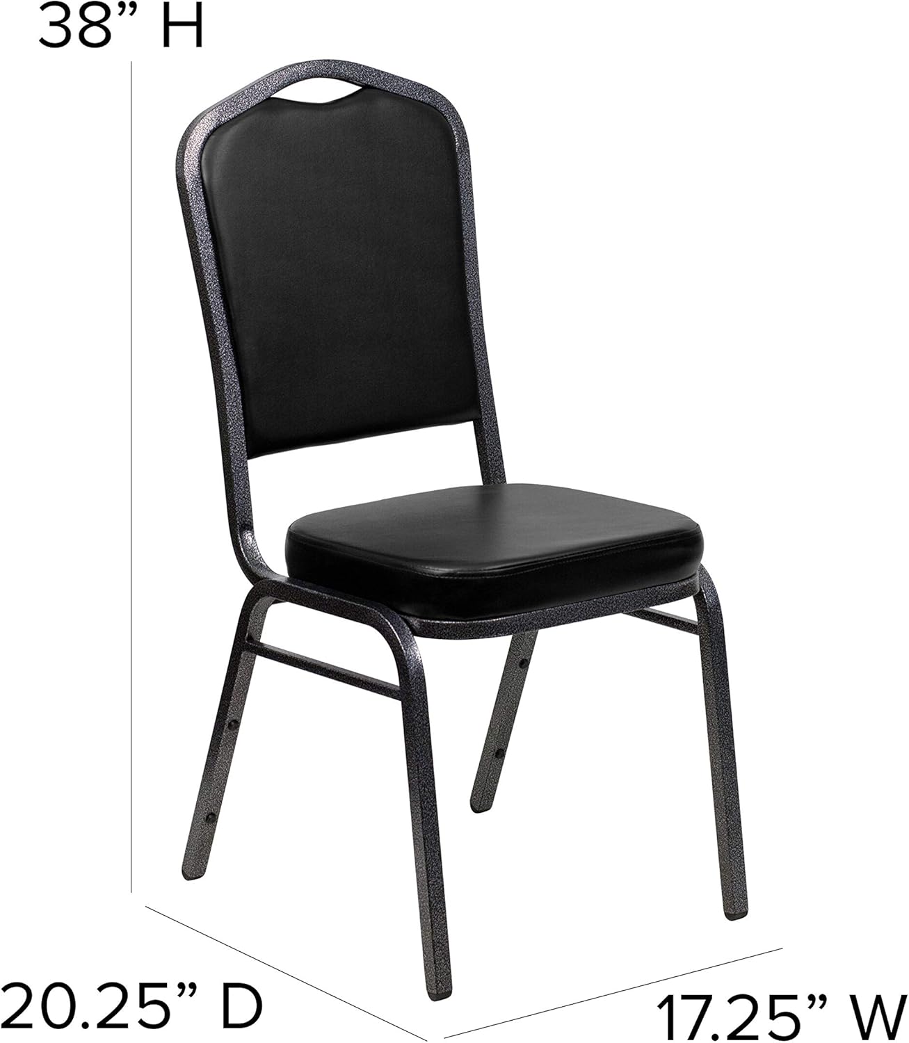 Flash Furniture HERCULES Series Crown Back Stacking Banquet Chair