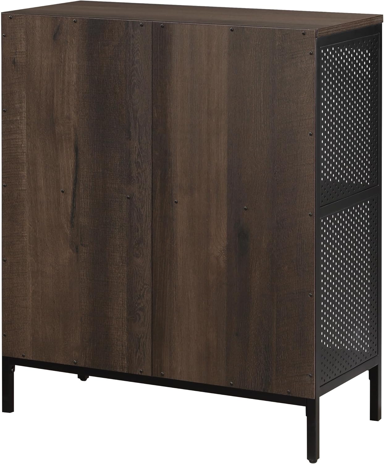OSP Home Furnishings Ace Contemporary Modern Storage Bookcase