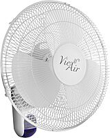 Vie Air 16" Plastic Wall Fan with Remote Control in White