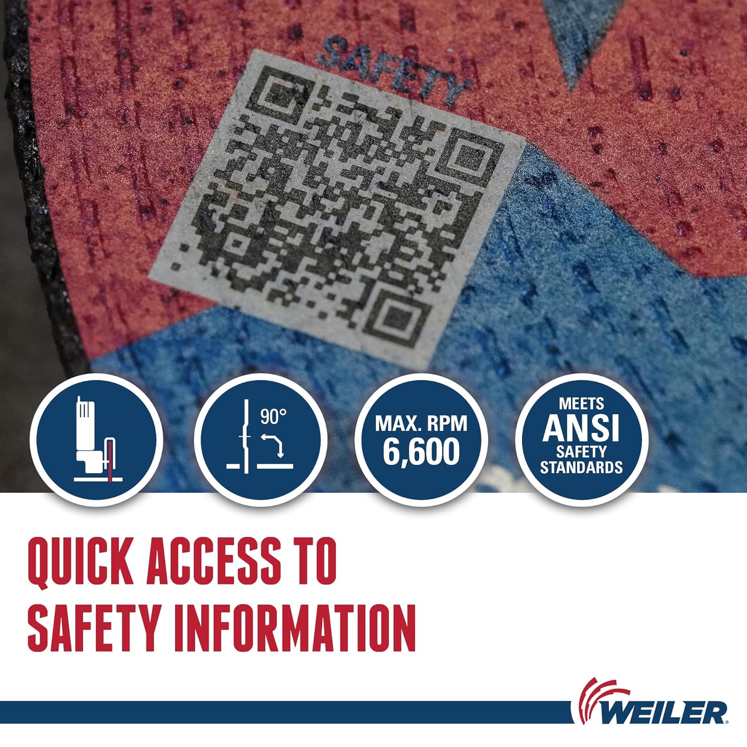 Weiler 57047 9 Inch Cutting Wheel, Tiger AO Steel/Metal Long Life Performance Cutting, 1/16" A60T Type 27 7/8" Arbor