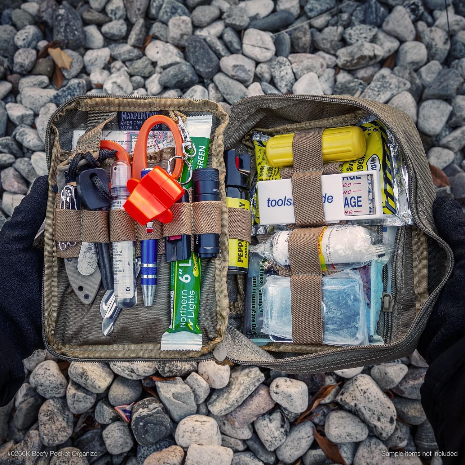 MAXPEDITION Beefy Pocket Organizer MOLLE-Compatible 1000D Nylon Tactical Pouch