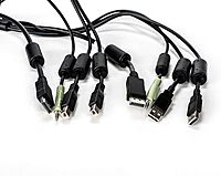 Vertiv Avocent USB Keyboard and Mouse, DisplayPort and Audio Cable, 6 ft. - CBL0104