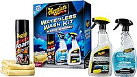Meguiar’s Waterless Wash Kit - This Premium Car Detailing Kit Gently Removes Dirt and Grime