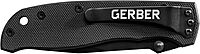 Gerber Gear Air Ranger Pocket Knife - 3.26" Plain Edge Folding Knife - EDC Gear and Equipment - Black Fine Edge-Black