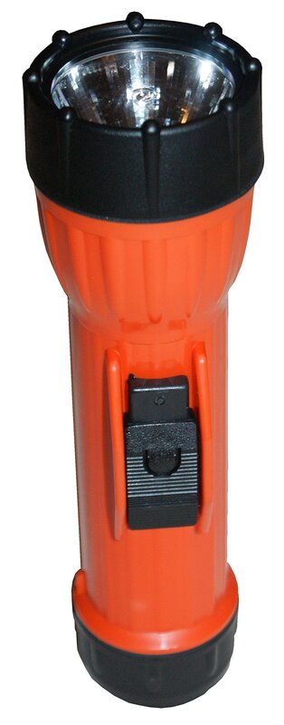Brightstar WorkSafe 2217 LED Intrinsically Safe Flashlight | Waterproof, Explosion Proof Handheld Light for Work, Camping