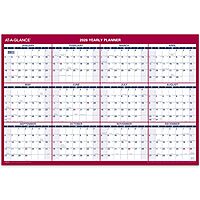 AT-A-GLANCE Wall Calendar, Monthly, 36 x 24, Extra Large, Paper, Reversible Vertical/Horizontal
