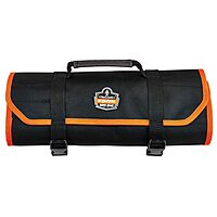 Ergodyne Arsenal 5871 Tool Roll-Up Pouch, 21-Pockets, Polyester, Black , Tall