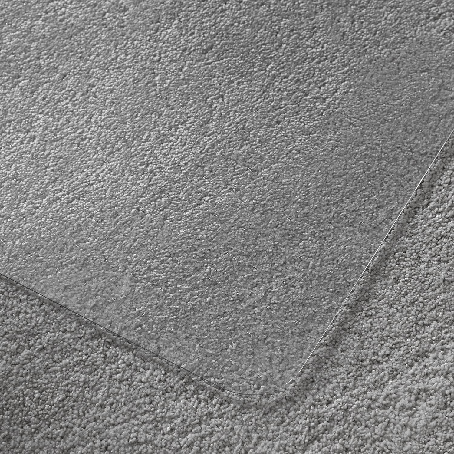 Cleartex Ultimat 35.04-inch x 46.85-inch Rectangular Chair Mat for Carpet, Polycarbonate (FC118923LR) 35" x 47"