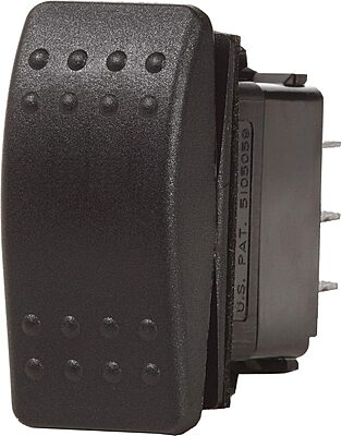 Blue Sea Systems Contura II Water Resistant Switches - Black
