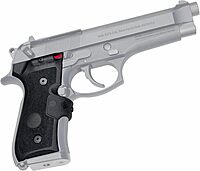 CRIMSON TRACE LG-402M MIL-SPEC Lasergrips with Instinctive Activation for Beretta