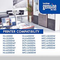 Brother Genuine High Yield Toner Cartridge, TN850, Replacement Black Toner, Page Yield Up to 8,000 Pages, Amazon Dash Replenishment Cartridge