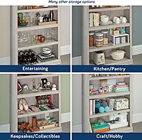 Sauder Select 5-Shelf Engineered Wood Bookcase