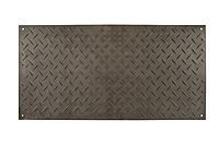 Checkers Industrial Safety Products AM48 1 ea. Alturna Mat, High Density Polyethylene, 4' x 8' x 1/2", Black