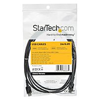 StarTech.com USB-C to USB-C Cable — Aramid Fiber, TPE Jacket, USB 2.0, 60W