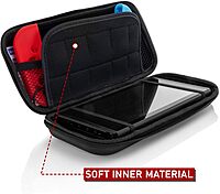 GameFitz 11-in-1 Accessories Kit For Nintendo Switch Lite, Black