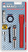 MAG-LITE Mini Maglite 2-AA Incandescent Flashlight Combo Pack