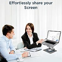 Uncaged Ergonomics Swivel Adjustable Laptop Stand for Desk