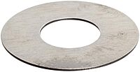 PRECISION BRAND Steel Round Shim, Full Hard Temper, Matte Finish (Pack of 10)
