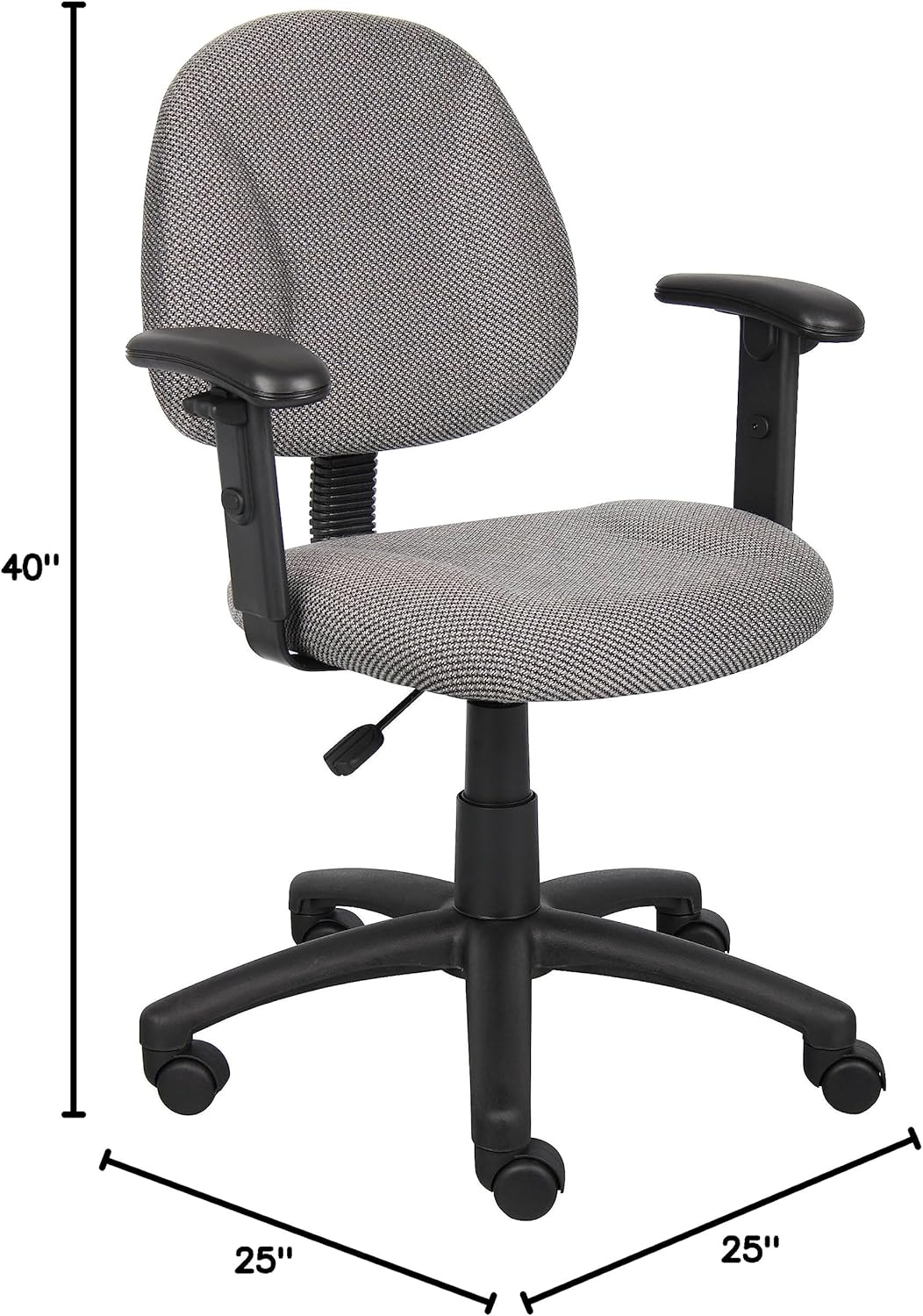 BOSS OFFICE PRODUCTS Perfect Posture Deluxe Fabric Task Chair